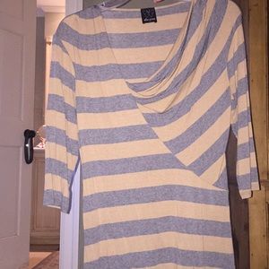 Ella moss striped top